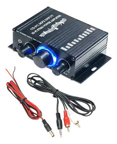 Receptor De Música Mini Stereo Car Power Mp3 Amplificador Re