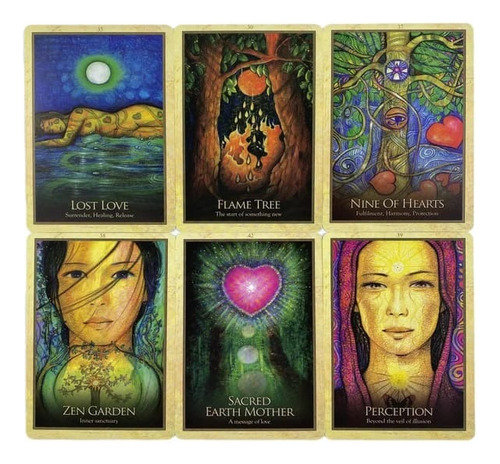 Oráculo Tarot Diosa Gaia -mensajes Poderosos Para Co-crear