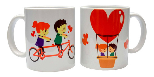 Par Taza De Ceramica, Los Momentos Juntos, Para Pareja