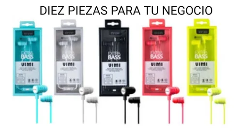 Aud fonos Manos Libres De Colores 10 Piezas Colores Alasar Env o