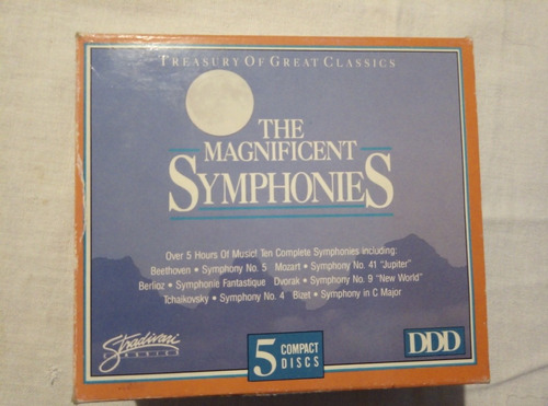 The Magnificent Symphonies 5cds