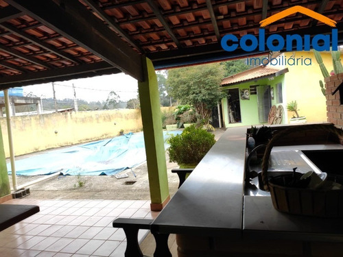 Ótima Chácara Para Locação, Piscina, Casa Residencial, Churrasqueira E Casa De Caseiro - Estância São Paulo Em Campo Limpo Paulista Sp - Ch00096 - 69300055