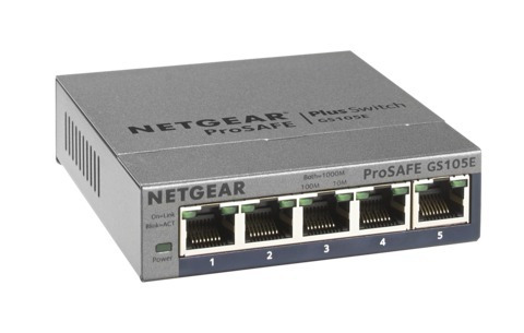 Switch Netgear Prosafe Plus 5-port Switch Gs105e