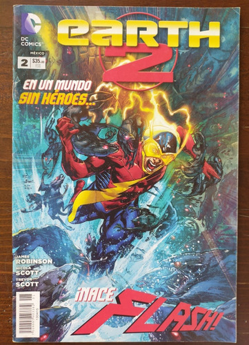 Nace Flash Earth 2 Dc Comics N.2 Editorial Televisa Año-2015 (Usado)
