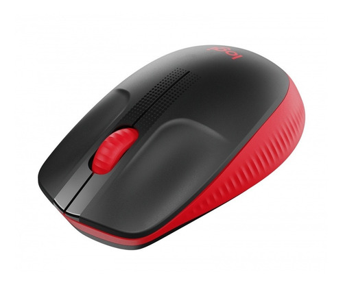 Logitech 910-005904 Mouse M190 Rojo Inalambrico