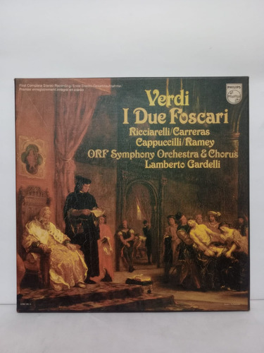 Verdi- I Due Foscari- Box 2xlp, Europa, 1977