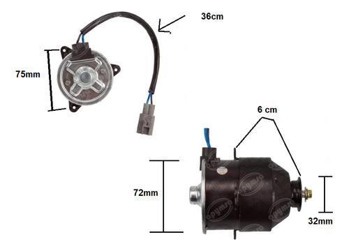 Moto Ventilador Radiador Honda Accord 3.0 2000