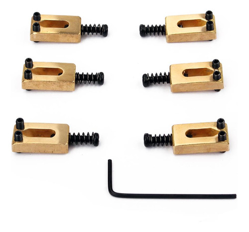 6pcs Sillas De De Puente Accesorios De Guitarra