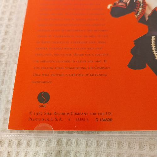 Cd Madonna - You Can Dance, Ed Usa 1987 Estándar (Usado)