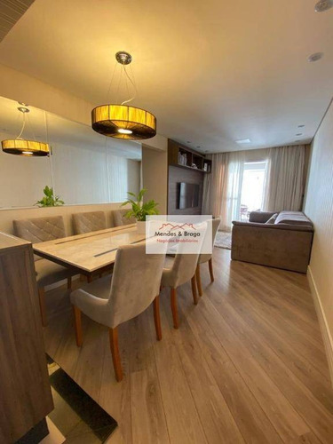 Imagem 4 de 30 de Apartamento À Venda, 75 M² Por R$ 550.000,00 - Vila Augusta - Guarulhos/sp - Ap2660