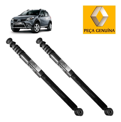 Kit 2 Amortecedor Traseiro Sandero Stepway 08-14 562108732r