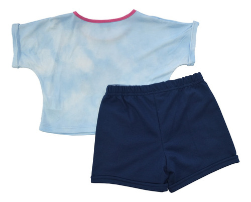 Conjuntos Playera/short Minnie Mouse Casuales Disney Niñas