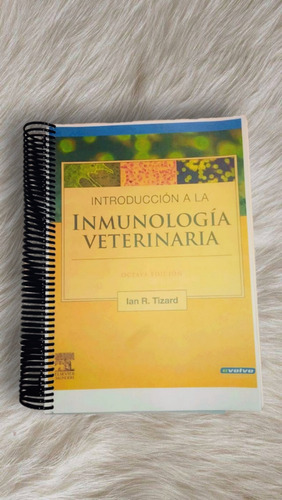 Libro Encuadernado Inmunología Veterinaria 