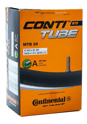 Camara Continetal Conti-tube 29  Mtb 40mm