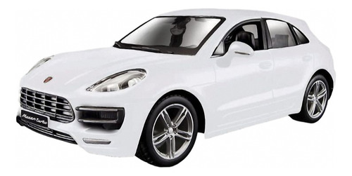Miniatura Suv Porsche Macan Branco 1/24 - Bburago 21077
