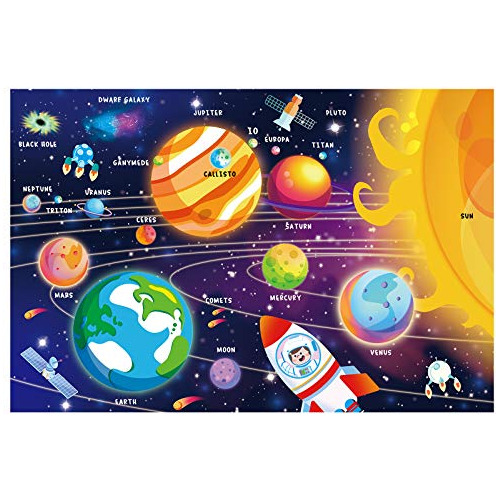 Synarry 6 Pack Wooden Jigsaw Puzzles Para Niños Tsjtw