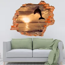 Comprar Vinilos Decorativos Adhesivos Pared Rota Paisajes 100x125cm