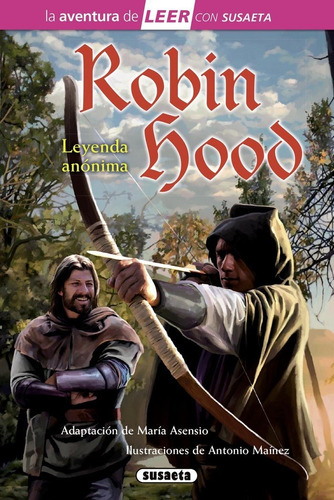 Robin Hood, De Anónimo. Editorial Susaeta, Tapa Dura En Español