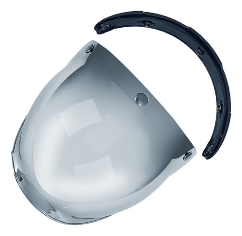 Visera De Casco Con 3 Botones Y Forma De Burbuja Para Biltwe