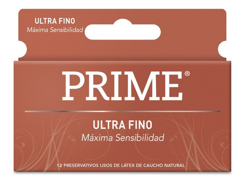 Preservativos Prime Ultra Fino | Caja X 12u | Envío Discreto