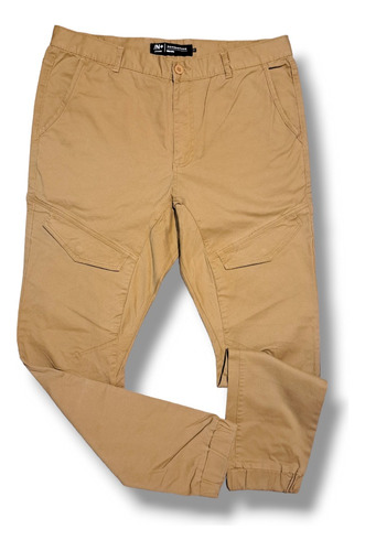 Pantalón Cargo Hombre Beige