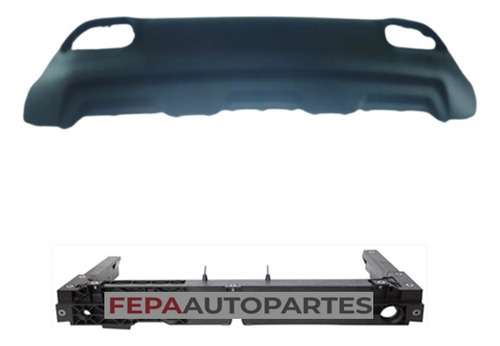 Spoiler Mascara Paragolpes Trasero Jeep Renegade 2022 / 2023