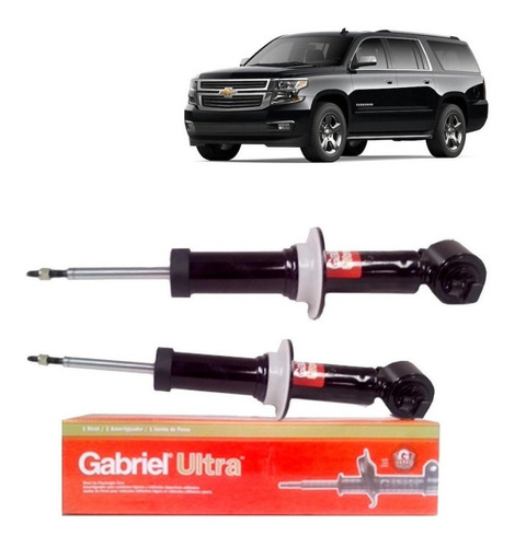 Par Amortiguadores Delanter Para Chevrolet Suburban 2007-17