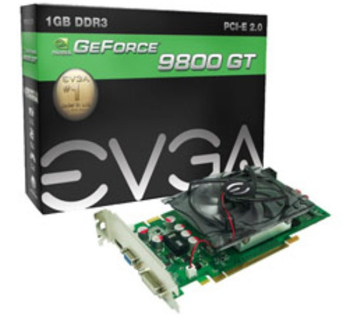 Placa de video Nvidia Evga GeForce 9 Series 9800 GT 01G-P3-N988-TR 1.024GB