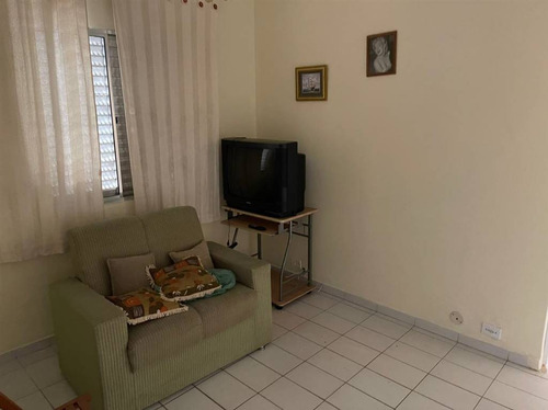 Imagem 4 de 10 de Apartamento 1 Dormitorio No Canto Do Forte - Cla104