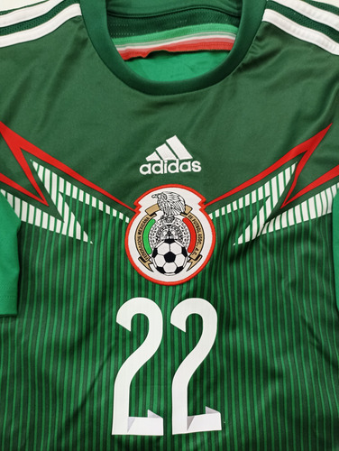 Jersey México 2014 Raúl Jiménez Clasificatorias (Usado)