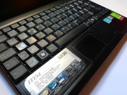 Netbook Msi U130