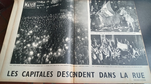 París Match 397 Crisis Mundial Violencia Hungría 1956 17/11 (Usado)