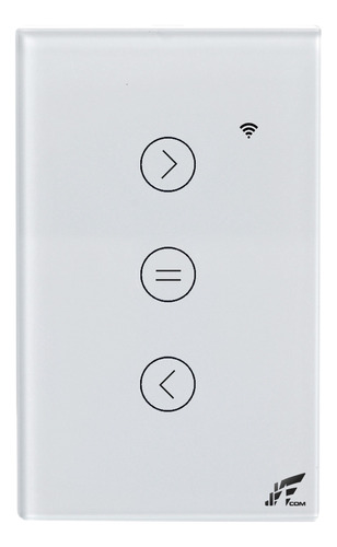 Interruptor De Cortina Smart Touch Wi-fi Alexa Googlehome 