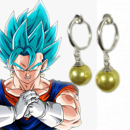 Potaras Fusion Vegetto + Black Goku Dragon Ball Coleccion | Cuotas sin interés Potaras Fusion Vegetto + Black Goku Dragon Ball Coleccion | Cuotas sin interés