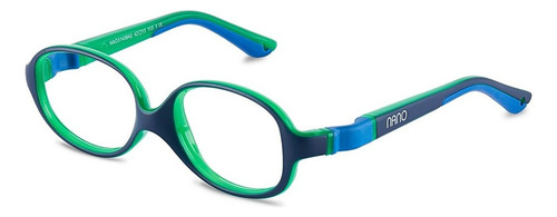 Armação Infantil Nano Vista Clipping 3.0 Nao3140646 Azul Tamanho 44