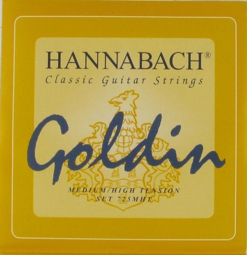 Hannabach Guitarra Clasica Goldin Media Alta Tension 725