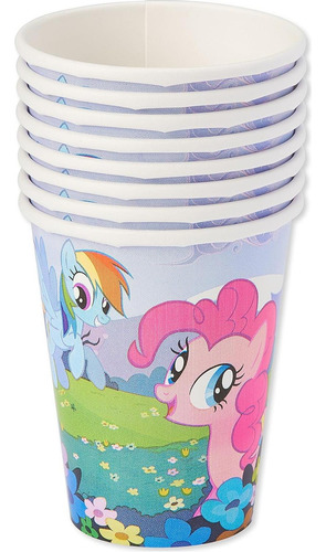 Vasos De Papel My Little Pony 32 Unidades American Greetings
