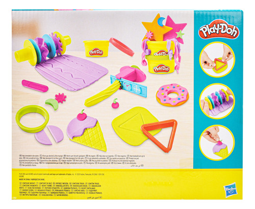 Play Doh Formas Coloridas Y Divertidas 198g Hasbro Color Multicolor