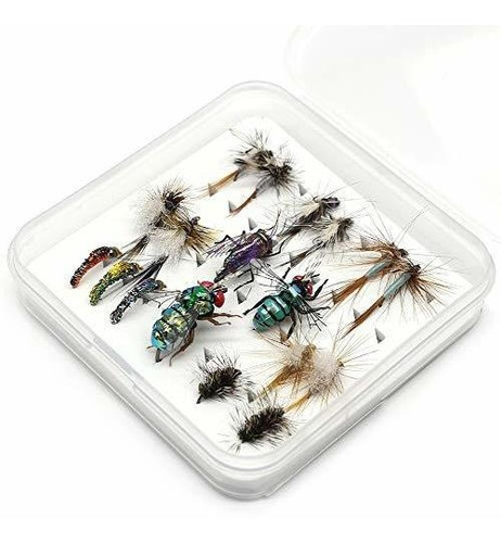 Yzd Mosca Pesca Trucha Coleccion Realista Seca Mojada