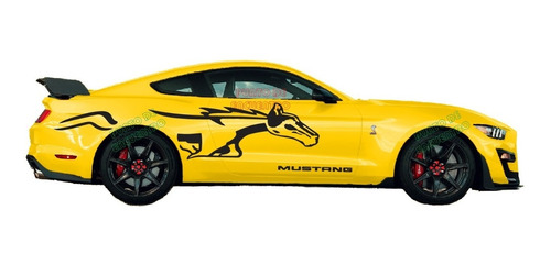 Stickers Franja Para Ford Mustang Contorno 