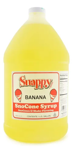 Snappy Popcorn Jarabe Para Raspado, 1 Galn, 11 Libras Lo H
