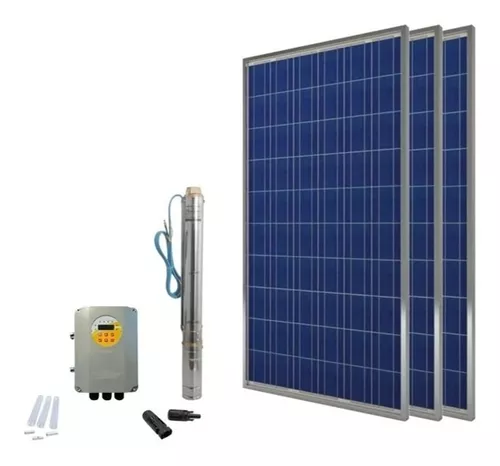 Kit De Bombeo Solar 1hp Para 85 Metros - Grupo Apolo Solar