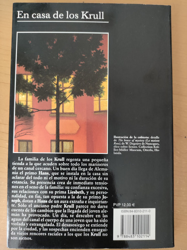 En Casa De Los Krull. George Simenon. Ed. Tusquets
