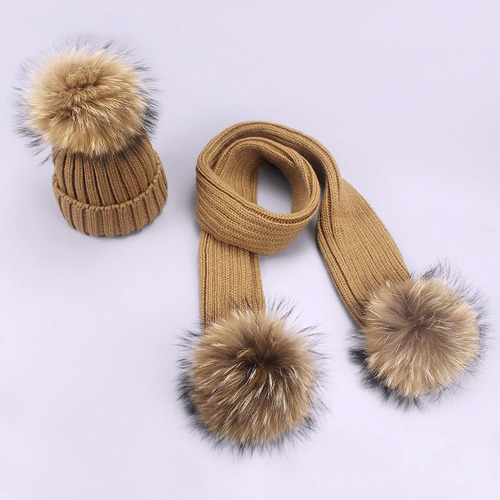 Set De Gorro De Punto Para Padres E Hijos Maocwee 1