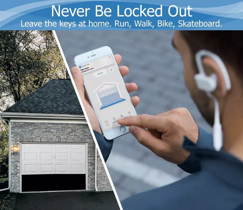 Control De Puerta Cochera Cierra Abre Monitor Wifi Smart
