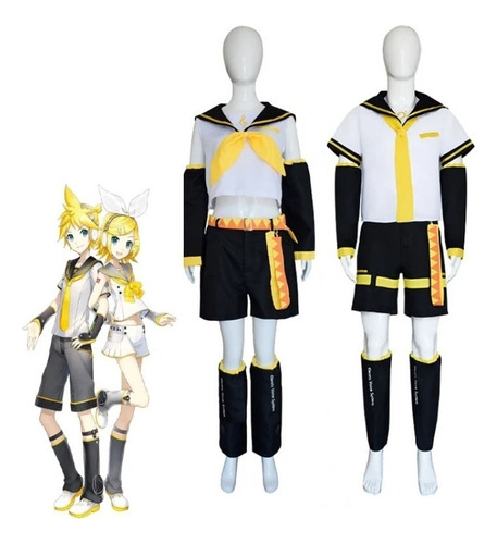 Disfraz De Rin Len Cosplay De Trajes De Tops+calzoncillos S-