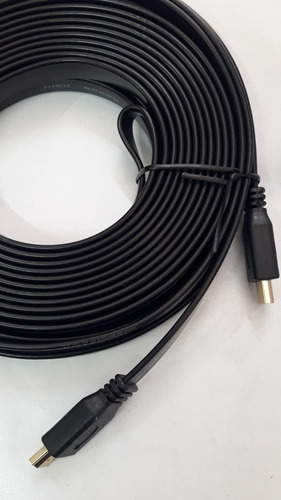 Cable Hdmi A Hdmi 10m Hdtv 5gb Cableplano Conectores Dorados