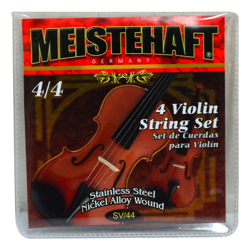 Set De Cuerdas Para Violin 4/4 Meistehaft