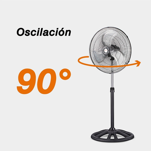 Ventilador De Pedestal Pie Mytek 3397 End