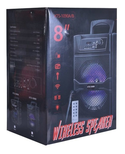 Bocina Mediana 8 Pulgadas Microfono Altavoz *soy Tienda*